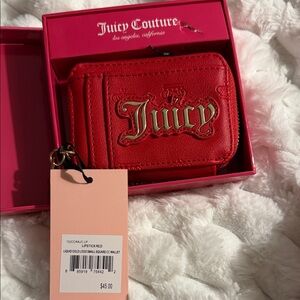 Juicy Couture Lipstick Red Card Holder